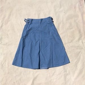 Elevenses cotton skirt with double fasteners